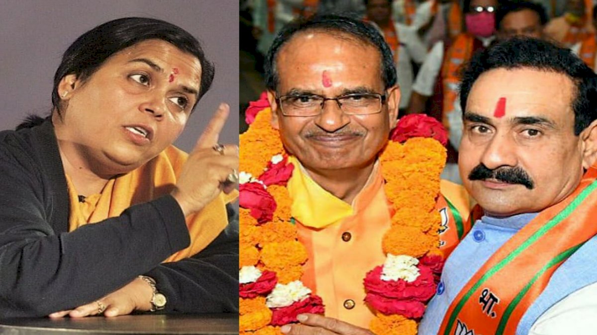 उमा भारती ने शिवराज को लिखी चिट्ठी, 8 मार्च से शराबबंदी अभियान चलाने का एलान उमा भारती ने शिवराज को लिखी चिट्ठी, 8 मार्च से शराबबंदी अभियान चलाने का एलान