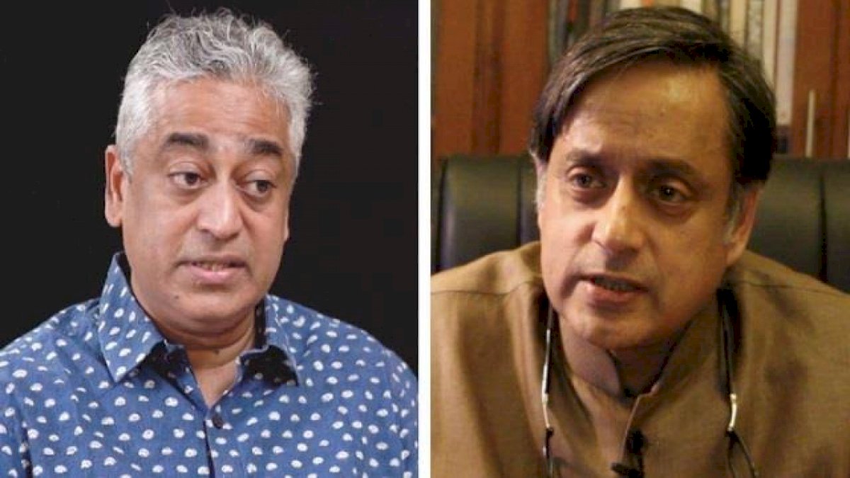 शशि थरूर और राजदीप सरदेसाई समेत 8 के खिलाफ FIR, हिंसा भड़काने की साजिश का आरोप शशि थरूर और राजदीप सरदेसाई समेत 8 के खिलाफ FIR, हिंसा भड़काने की साजिश का आरोप