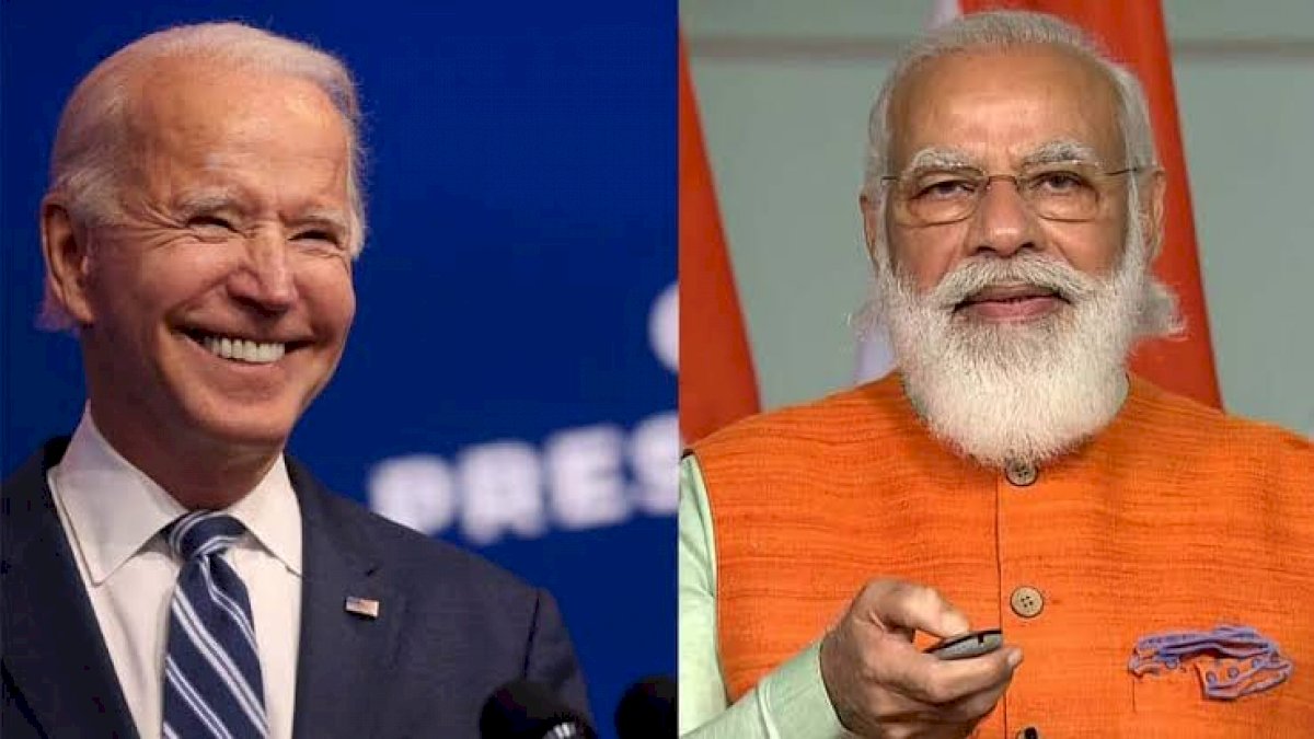 राष्ट्रपति बाइडेन और प्रधानमंत्री मोदी में फ़ोन पर हुई बात, क्षेत्रीय मुद्दों की चर्चा राष्ट्रपति बाइडेन और प्रधानमंत्री मोदी में फ़ोन पर हुई बात, क्षेत्रीय मुद्दों की चर्चा