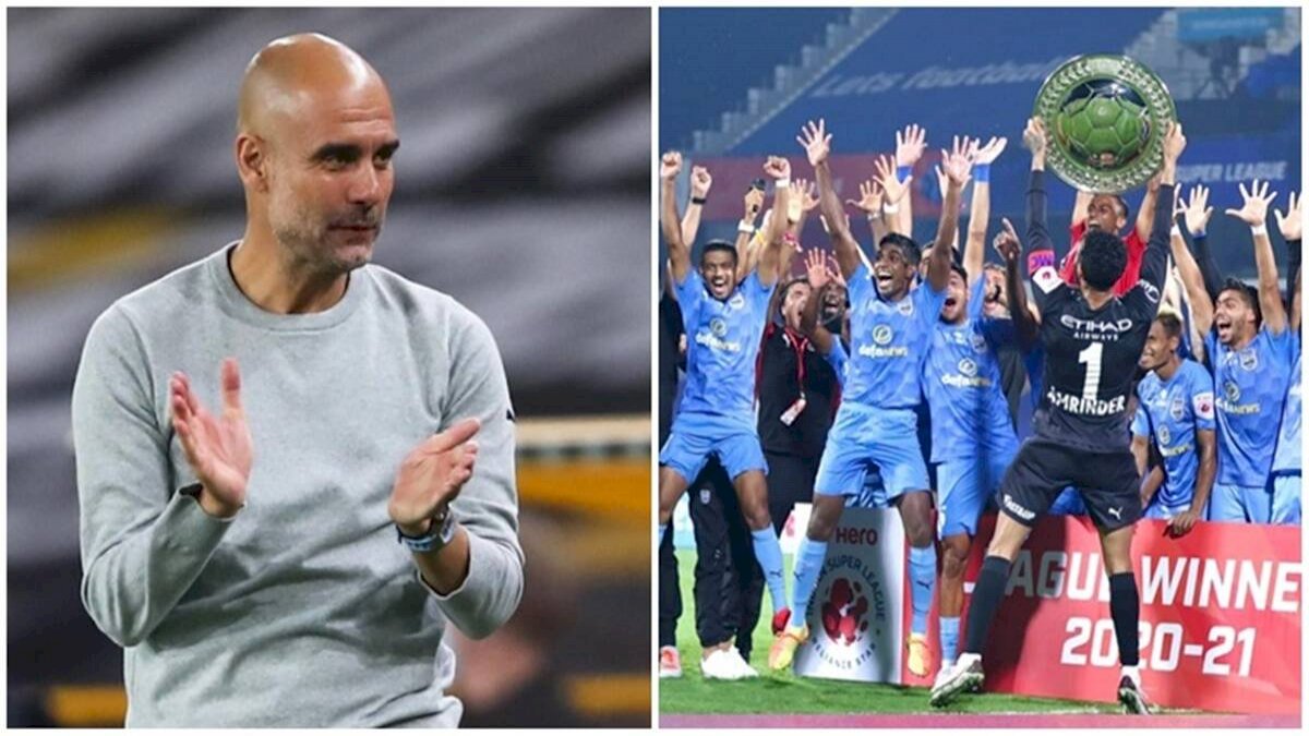 ISL पॉइंट्स टेबल को टॉप करने पर मुंबई सिटी को मैनचेस्टर सिटी के मैनेजर ने दी बधाई ISL पॉइंट्स टेबल को टॉप करने पर मुंबई सिटी को मैनचेस्टर सिटी के मैनेजर ने दी बधाई