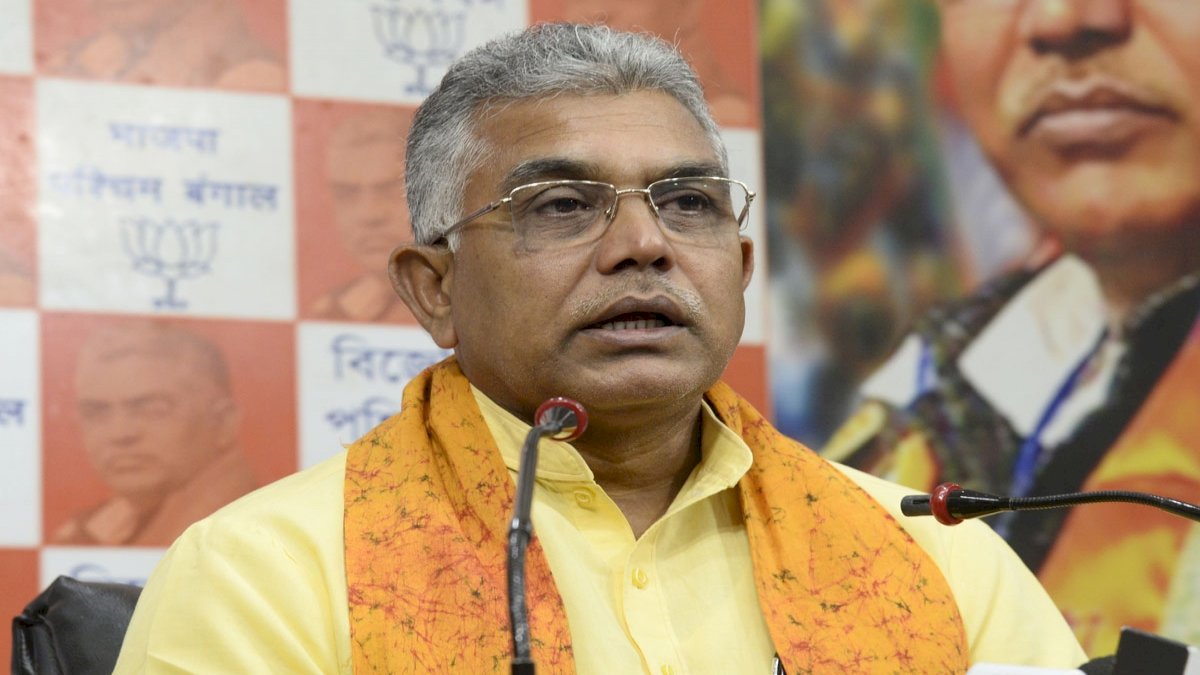 दिलीप घोष का दावा, मुख्यमंत्री वो बनेगा जो चुनाव नहीं लड़ रहा दिलीप घोष का दावा, मुख्यमंत्री वो बनेगा जो चुनाव नहीं लड़ रहा