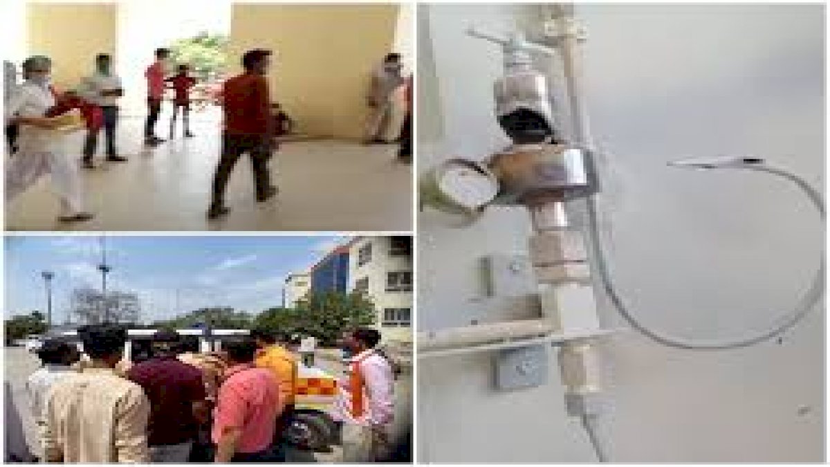 ऑक्सीजन की सप्लाई नहीं होने के कारण बुंदेलखंड मेडिकल कॉलेज में 9 लोगों की मौत, अस्पताल में भर्ती 13 बच्चों को किया गया शिफ्ट ऑक्सीजन की सप्लाई नहीं होने के कारण बुंदेलखंड मेडिकल कॉलेज में 9 लोगों की मौत, अस्पताल में भर्ती 13 बच्चों को किया गया शिफ्ट
