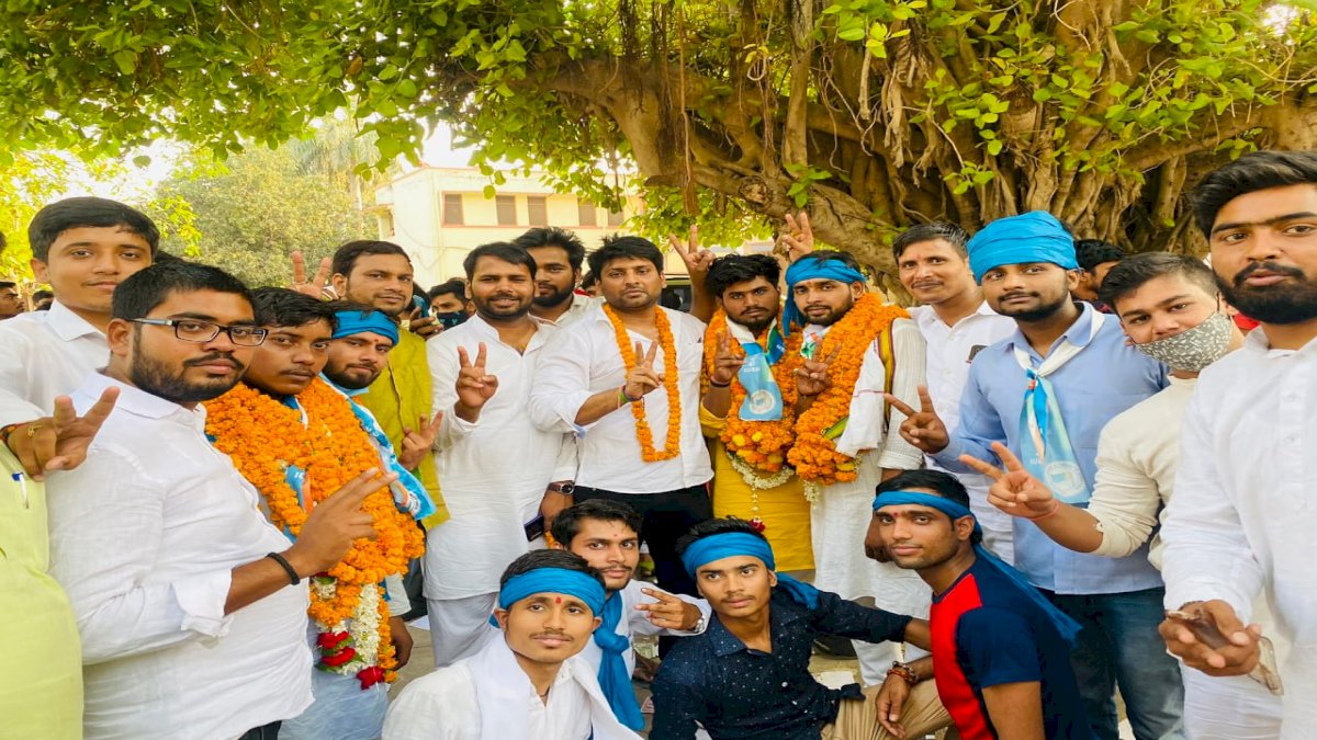 मोदी के गढ़ में NSUI की प्रचंड जीत, ABVP का सूपड़ा साफ, कांग्रेस बोली- बदलाव की तारीख लिखेगी यह जीत मोदी के गढ़ में NSUI की प्रचंड जीत, ABVP का सूपड़ा साफ, कांग्रेस बोली- बदलाव की तारीख लिखेगी यह जीत
