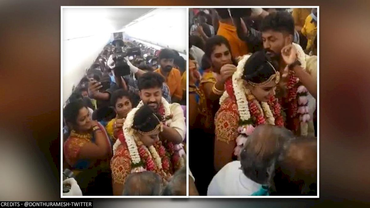 एक विवाह ऐसा भी, मदुरै के राकेश और दक्षिणा ने शहर में लॉकडाउन के चलते आसमान में रचाई शादी एक विवाह ऐसा भी, मदुरै के राकेश और दक्षिणा ने शहर में लॉकडाउन के चलते आसमान में रचाई शादी