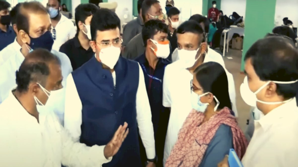 बेंगलुरु बेड घोटाले में नया मोड़, तेजस्वी सूर्या व सतीश रेड्डी का सहयोगी ही करता था कालाबाजारी बेंगलुरु बेड घोटाले में नया मोड़, तेजस्वी सूर्या व सतीश रेड्डी का सहयोगी ही करता था कालाबाजारी