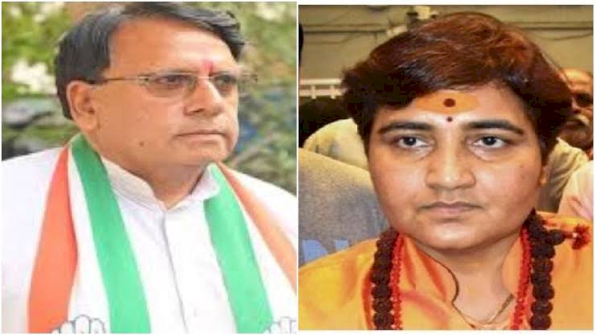 साध्वी प्रज्ञा ने रुकवाया स्वागत द्वार का काम, कांग्रेस ने कहा, विकास में रोड़ा अटका रही हैं सांसद साध्वी प्रज्ञा ने रुकवाया स्वागत द्वार का काम, कांग्रेस ने कहा, विकास में रोड़ा अटका रही हैं सांसद