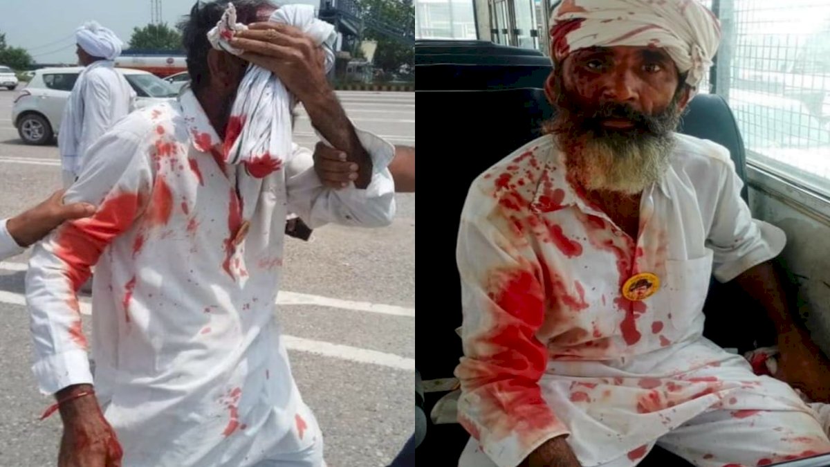 हरियाणा पुलिस के लाठीचार्ज में ज़ख्मी हुए किसान , एसडीएम का विवादस्पद आदेश हुआ वायरल हरियाणा पुलिस के लाठीचार्ज में ज़ख्मी हुए किसान , एसडीएम का विवादस्पद आदेश हुआ वायरल
