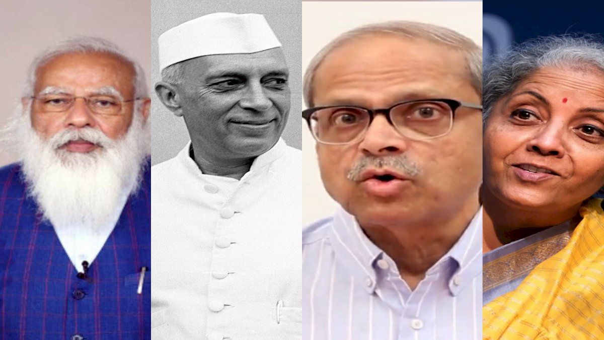 BJP के लिए ज़रूरी हैं नेहरू, वित्त मंत्री सीतारमन के पति ने बतायी न्यू इंडिया की असलियत BJP के लिए ज़रूरी हैं नेहरू, वित्त मंत्री सीतारमन के पति ने बतायी न्यू इंडिया की असलियत
