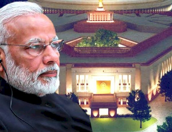 PM मोदी का ड्रीम प्रोजेक्ट सेंट्रल विस्टा में अबतक 1,289 करोड़ रुपए खर्च, नए संसद का 35 फीसदी काम पूरा