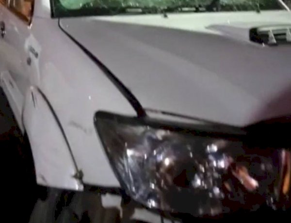 तेज रफ्तार कार ने ACP की गाड़ी को मारी टक्कर, हिट एंड रन में युवती समेत 4 घायल