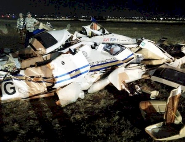 रायपुर एयरपोर्ट पर लैंडिंग से पहले हेलीकॉप्टर क्रैश, पायलट और को पायलट की मौत, सीएम ने जताया दुःख