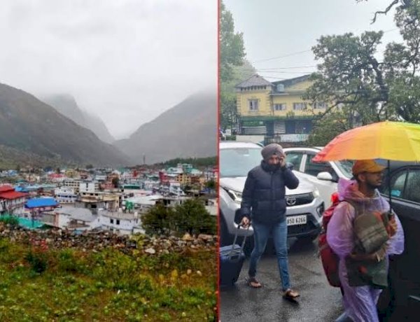 भारतीय मौसम विज्ञान विभाग ने उत्तरी पहाड़ क्षेत्र के लिए ऑरेंज अलर्ट जारी किया, केदारनाथ यात्रा रोकी गई