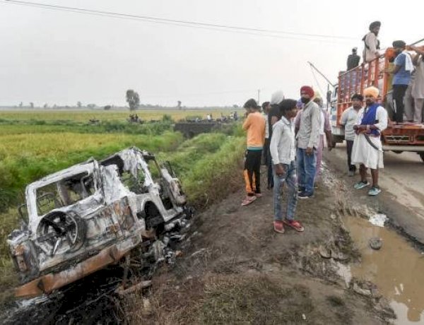 लखीमपुर कांड के गवाह दिलबाग सिंह पर जानलेवा हमला, बाइक सवार हमलावरों ने की ताबड़तोड़ फायरिंग लखीमपुर कांड के गवाह दिलबाग सिंह पर जानलेवा हमला, बाइक सवार हमलावरों ने की ताबड़तोड़ फायरिंग
