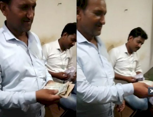सिंगरौली में वोट के बदले नोट: पैसा बांटते सरपंच प्रत्याशी का वीडियो वायरल, उम्मीदवारी निरस्त करने की मांग सिंगरौली में वोट के बदले नोट: पैसा बांटते सरपंच प्रत्याशी का वीडियो वायरल, उम्मीदवारी निरस्त करने की मांग