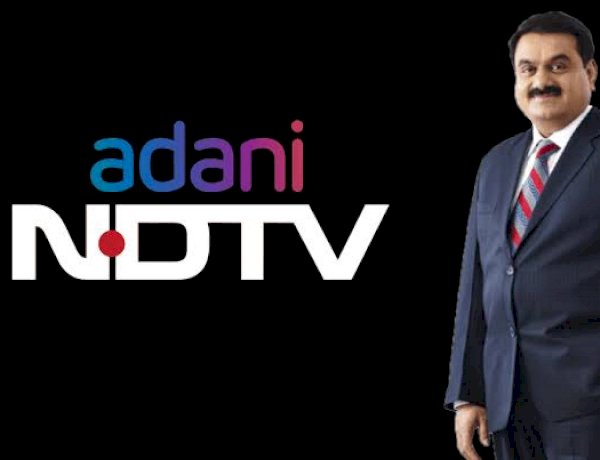 अडानी समूह ने ख़रीदी NDTV में हिस्सेदारी, 29 फीसदी के शेयर ख़रीद 26 फीसदी के लिए मार्केट में दिया ऑफर