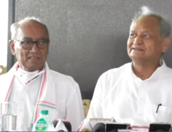 नफरत, तनाव, हिंसा... पूरा देश चिंतित है, CM गहलोत और दिग्विजय सिंह की संयुक्त वार्ता नफरत, तनाव, हिंसा... पूरा देश चिंतित है, CM गहलोत और दिग्विजय सिंह की संयुक्त वार्ता