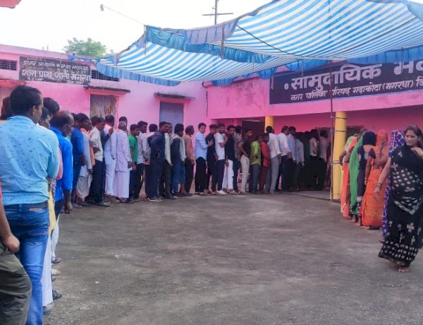 मध्य प्रदेश के 46 नगरीय निकायों में वोटिंग, कमलनाथ, भार्गव समेत कई नेताओं की प्रतिष्ठा दांव पर
