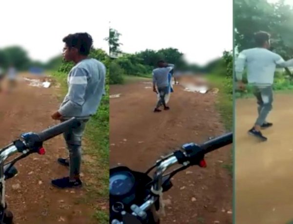 स्कूली छात्रा को बीच रास्ते में रोककर मनचले ने की छेड़छाड़ और पिटाई, दोस्त बनाता रहा वीडियो