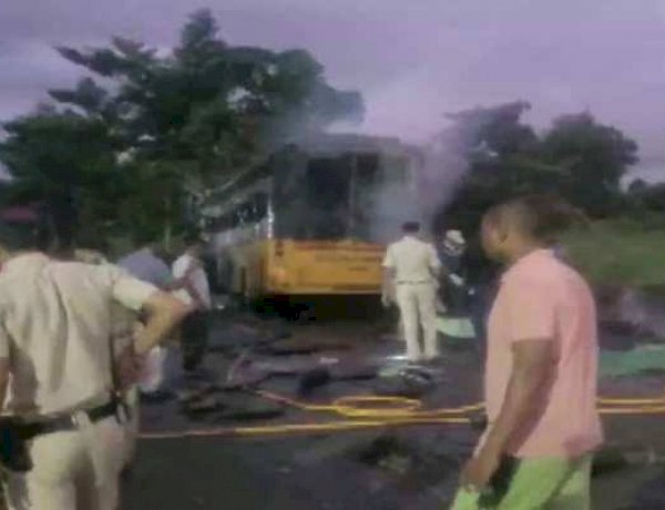 नासिक में दर्दनाक हादसा, यात्रियों से भरी बस में लगी आग, 11 लोगों की जलकर मौत, 38 झुलसे