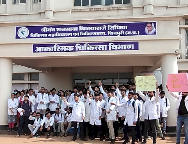 भाजपा विधायक की गुंडागर्दी, अस्पताल में डॉक्टर से की मारपीट, विरोध में 500 डॉक्टरों ने शुरू की हड़ताल