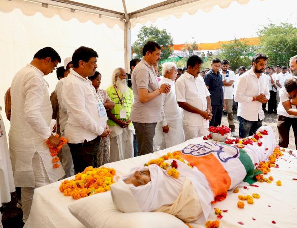 भारत जोड़ो यात्रा के दौरान सेवादल के महासचिव कृष्णकांत पांडेय का निधन, कांग्रेस पार्टी में शोक की लहर