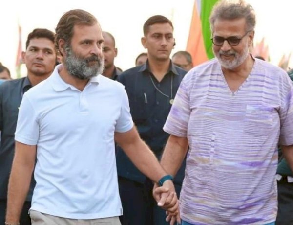 भारत जोड़ो यात्रा में शामिल हुए महात्मा गांधी के परपोते तुषार गांधी, कांग्रेस ने बताया ऐतिहासिक क्षण भारत जोड़ो यात्रा में शामिल हुए महात्मा गांधी के परपोते तुषार गांधी, कांग्रेस ने बताया ऐतिहासिक क्षण