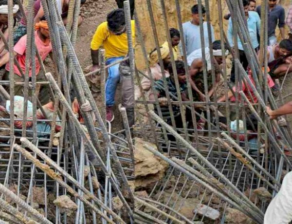 भोपाल में पुल निर्माण के दौरान बड़ा हादसा, मिट्टी धंसने से 2 मजदूर दबे भोपाल में पुल निर्माण के दौरान बड़ा हादसा, मिट्टी धंसने से 2 मजदूर दबे