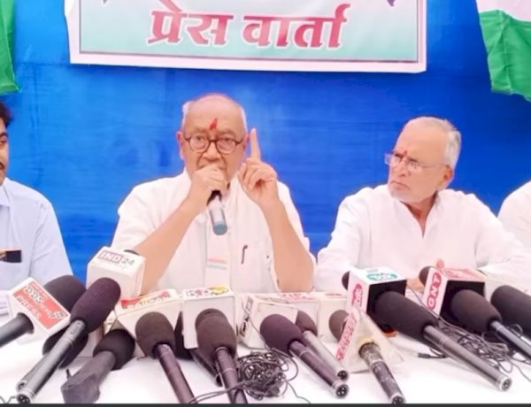 ठग किरण भाई पटेल को जेड प्लस सिक्योरिटी किसने दी, दिग्विजय सिंह ने पीएम मोदी से पूछे कई सवाल ठग किरण भाई पटेल को जेड प्लस सिक्योरिटी किसने दी, दिग्विजय सिंह ने पीएम मोदी से पूछे कई सवाल