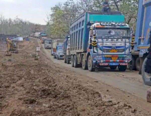 सीहोर में भोपाल-नागपुर हाईवे पर लगा भीषण जाम,  20 घंटे तक रेंगते रहे वाहन