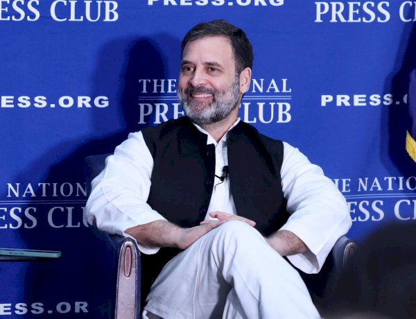 एक दिन तो सबको मरना है, मुझे हत्या की धमकी से डर नहीं लगता, वॉशिंगटन प्रेस क्लब में बोले राहुल गांधी एक दिन तो सबको मरना है, मुझे हत्या की धमकी से डर नहीं लगता, वॉशिंगटन प्रेस क्लब में बोले राहुल गांधी