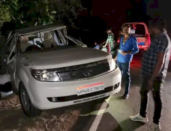 सड़क हादसे में कांग्रेस नेता का निधन, नर्मदापुरम में हरदा स्टेट हाईवे पर गाड़ी पलटने से हुआ हादसा