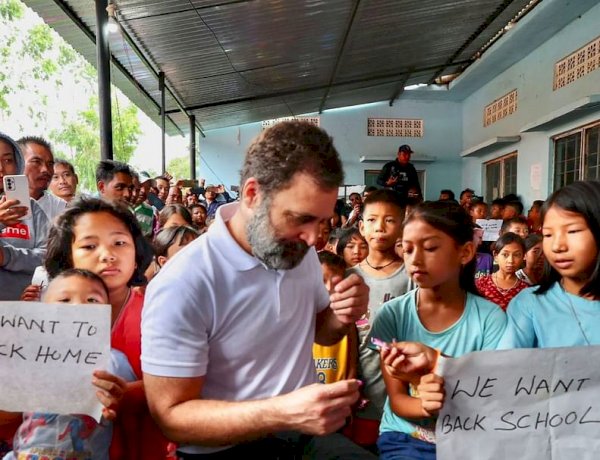 हिंसा से कुछ नहीं होने वाला, हमें शांति की ओर चलने की ज़रूरत है, मणिपुर के लोगों से राहुल गांधी की अपील हिंसा से कुछ नहीं होने वाला, हमें शांति की ओर चलने की ज़रूरत है, मणिपुर के लोगों से राहुल गांधी की अपील