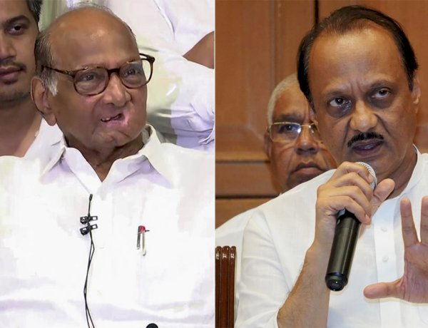 अजीत पवार ने ठोका NCP पर दावा, खुद को बताया पार्टी का राष्ट्रीय अध्यक्ष, शरद पवार बोले- पार्टी मेरी है अजीत पवार ने ठोका NCP पर दावा, खुद को बताया पार्टी का राष्ट्रीय अध्यक्ष, शरद पवार बोले- पार्टी मेरी है