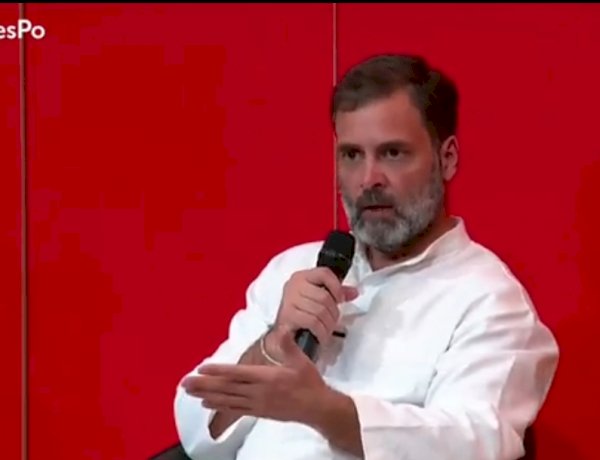 इंडिया दैट इज भारत, अपने सभी लोगों की आवाज का प्रतिनिधित्व करता है, पेरिस में बोले राहुल गांधी इंडिया दैट इज भारत, अपने सभी लोगों की आवाज का प्रतिनिधित्व करता है, पेरिस में बोले राहुल गांधी