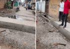 90 डिग्री ब्रिज के बाद भोपाल में एक और अजूबा, नगर निगम ने बीच सड़क पर बना डाला 2 फीट ऊंचा नाला