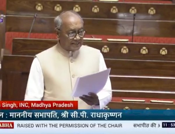 MP के किसानों के साथ हो रहा भेदभाव, दिग्विजय सिंह ने संसद में उठाई बासमती चावल को GI टैग देने की मांग