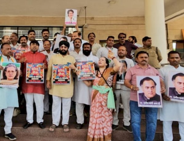 LPG संकट को लेकर इंदौर में कांग्रेस का प्रदर्शन, कालाबाजारी रोकने के लिए सरकार ने टोल-फ्री नंबर जारी की