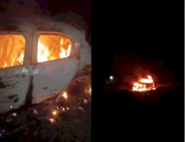 सागर में चलती कार बनी आग का गोला, डॉक्टर की पत्नी की जिंदा जलकर मौत, भाई ने लगाया हत्या का आरोप