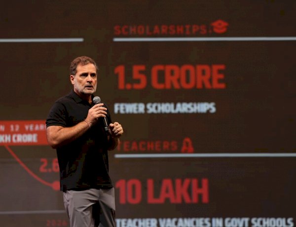 सिस्टम को स्टूडेंट्स से खतरा है, क्योंकि वो सवाल पूछता है, छात्रों की गूंज कार्यक्रम में बोले राहुल गांधी