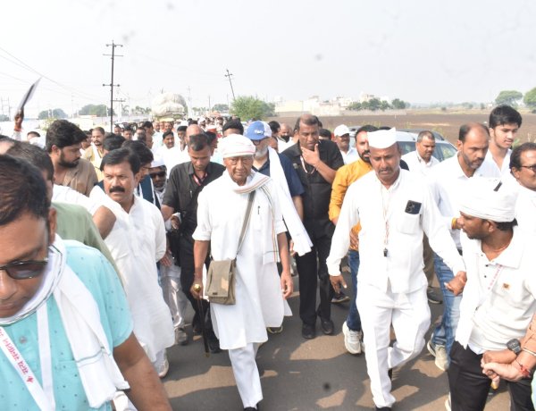 सत्य सनातन स्वाभिमान यात्रा का तीसरा दिन, सिंदूरिया से तराना तक पदयात्रा करेंगे दिग्विजय सिंह