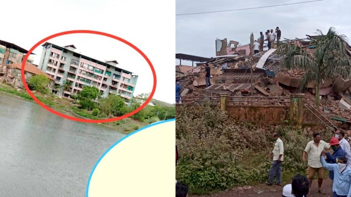 Maharashtra: रायगढ़ में गिरी पांच मंजिला इमारत, 50 से ज्यादा के फंसे होने की आशंका Maharashtra: रायगढ़ में गिरी पांच मंजिला इमारत, 50 से ज्यादा के फंसे होने की आशंका