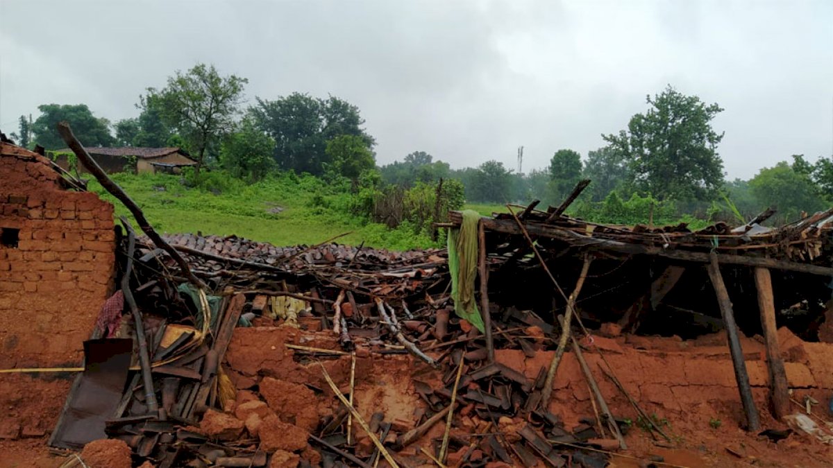Rains in CG: कच्चा मकान गिरा, बच्चे की मौत Rains in CG: कच्चा मकान गिरा, बच्चे की मौत