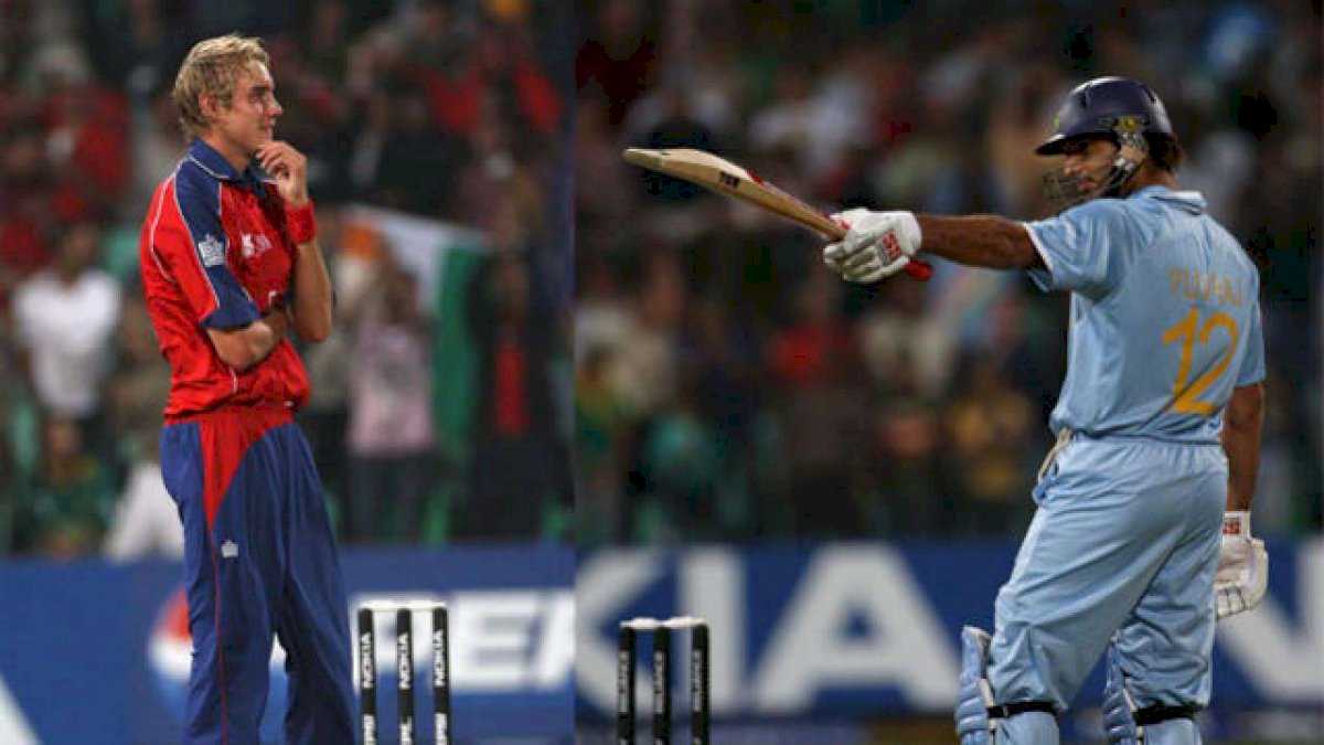 Yuvraj Singh: युवराज को याद आए अपने 6 छक्के, ब्रॉड ने भी किया रिएक्ट Yuvraj Singh: युवराज को याद आए अपने 6 छक्के, ब्रॉड ने भी किया रिएक्ट