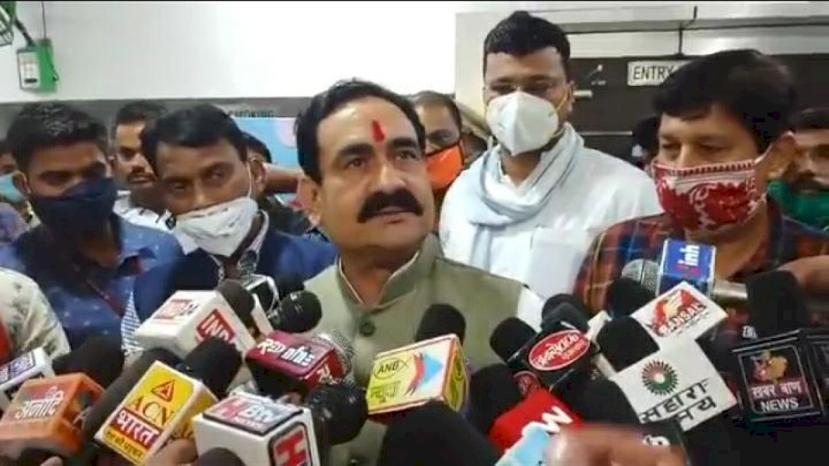 Narottam Mishra: मैं नहीं पहनता मास्क Narottam Mishra: मैं नहीं पहनता मास्क