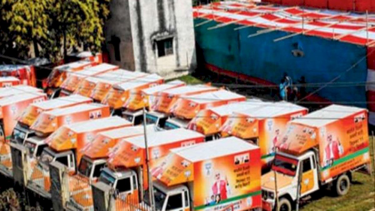 MP By Poll 2020: मध्य प्रदेश के उपचुनाव में हाईटेक रथ से प्रचार करेगी बीजेपी, रोज़ाना एक लाख तक आएगा खर्च MP By Poll 2020: मध्य प्रदेश के उपचुनाव में हाईटेक रथ से प्रचार करेगी बीजेपी, रोज़ाना एक लाख तक आएगा खर्च
