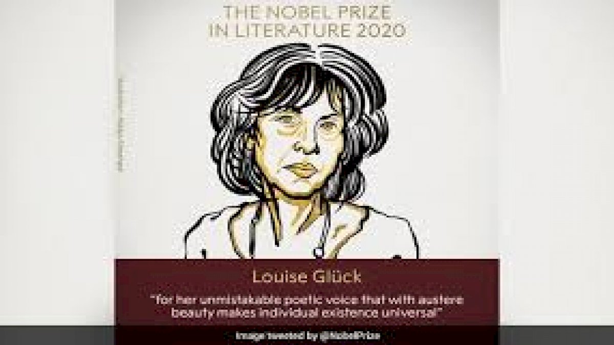 Nobel Prize For Literature: अमेरिकी कवयित्री लुइस ग्लूक को मिला साहित्य का नोबेल पुरस्कार Nobel Prize For Literature: अमेरिकी कवयित्री लुइस ग्लूक को मिला साहित्य का नोबेल पुरस्कार