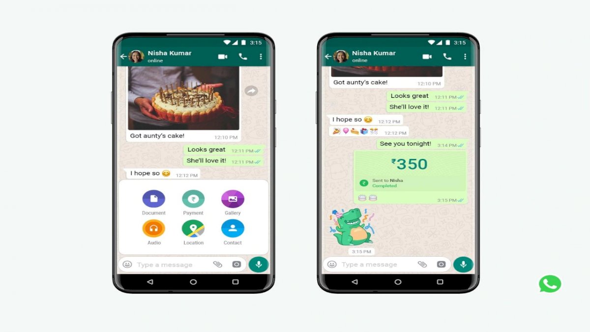 WhatsApp Payment: वॉट्सऐप से भेज सकेंगे पैसे, मैसेज जितना ही आसान होगा लेनदेन WhatsApp Payment: वॉट्सऐप से भेज सकेंगे पैसे, मैसेज जितना ही आसान होगा लेनदेन