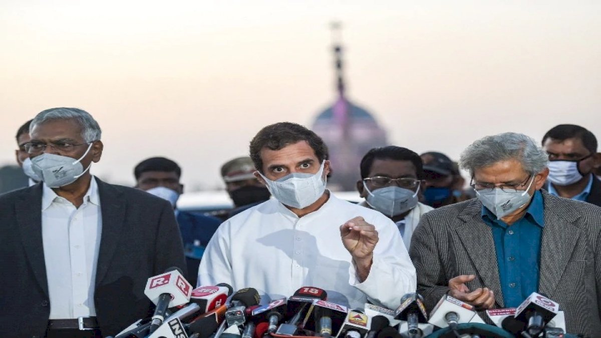 Rahul Gandhi: हिंदुस्तान का किसान न डरेगा न हटेगा, गलतफहमी में न रहे सरकार Rahul Gandhi: हिंदुस्तान का किसान न डरेगा न हटेगा, गलतफहमी में न रहे सरकार