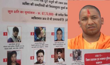 Posters of anti CAA protesters in lucknow