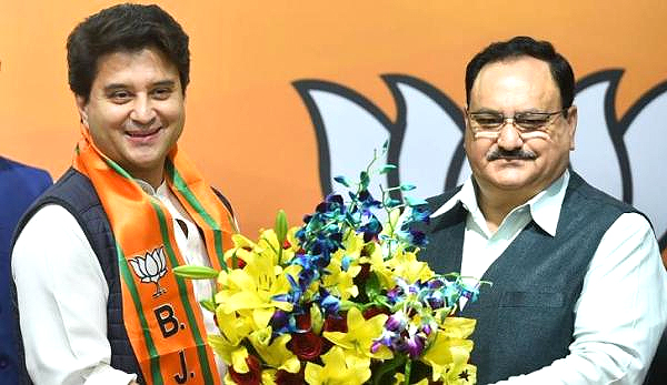 jyotiraditya scindia joined BJP jyotiraditya scindia joined BJP